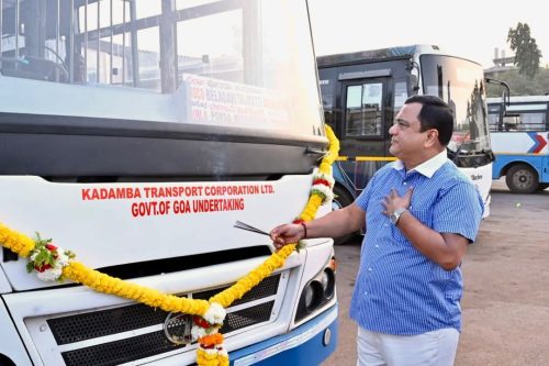 Inauguration of New Bus service on route (1)